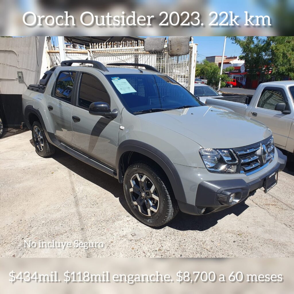 Renault Oroch Outsider 2023 Proauto Culiacán